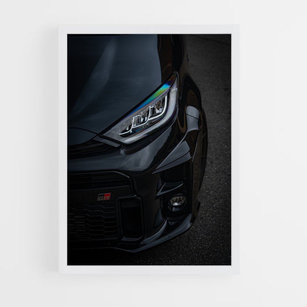Poster Yaris Arc-en-Ciel – affiche Toyota (vue 3)
